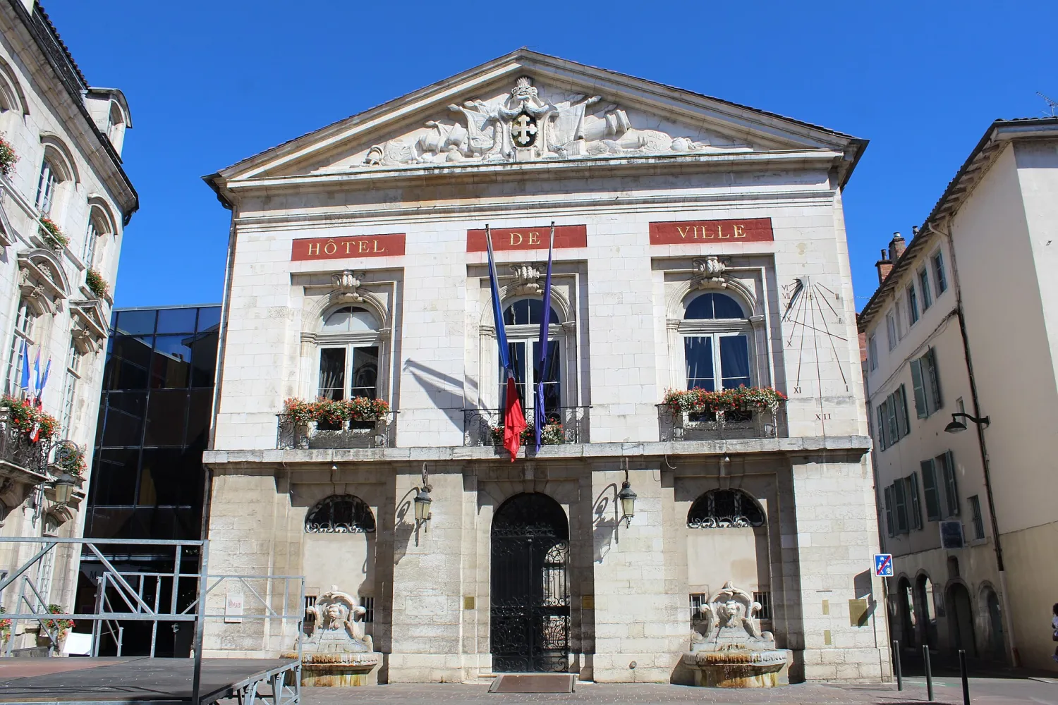 Vue de Bourg-en-Bresse - Ain (01), état des risques (ERP)