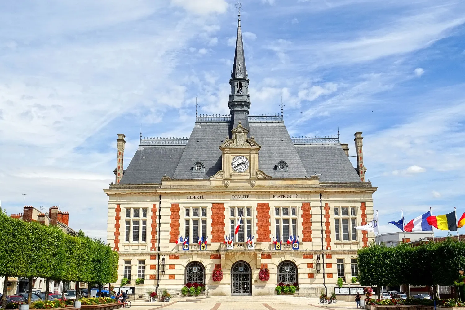 Vue de Chauny (Aisne) - état des risques et pollutions (ERP)