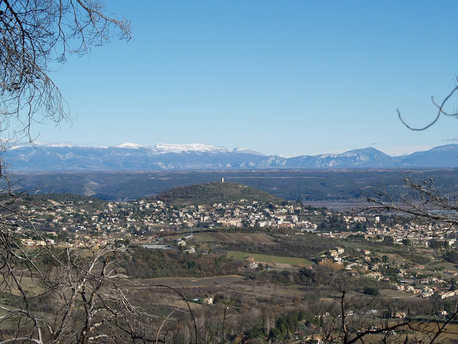 Vue de Manosque - Alpes-de-Haute-Provence (04), état des risques (ERP)
