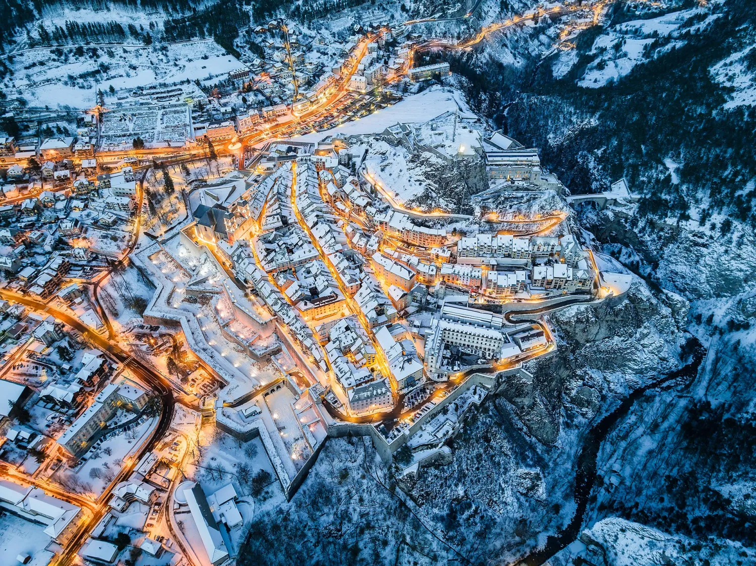 Vue de Briançon (Hautes-Alpes) - état des risques et pollutions (ERP)