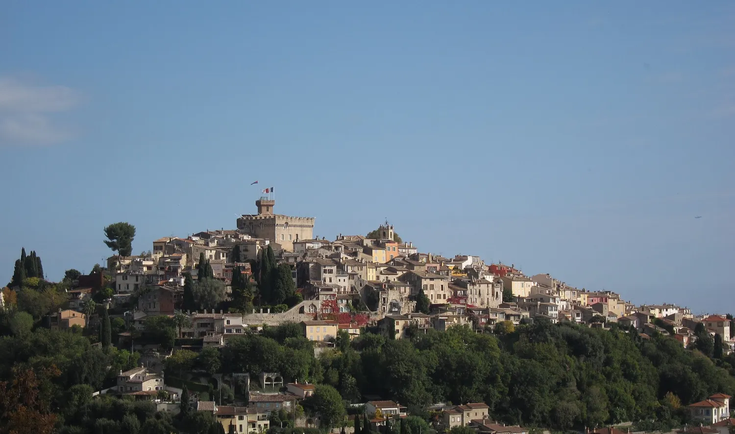 Vue de Cagnes-sur-Mer (Alpes-Maritimes) - état des risques et pollutions (ERP)