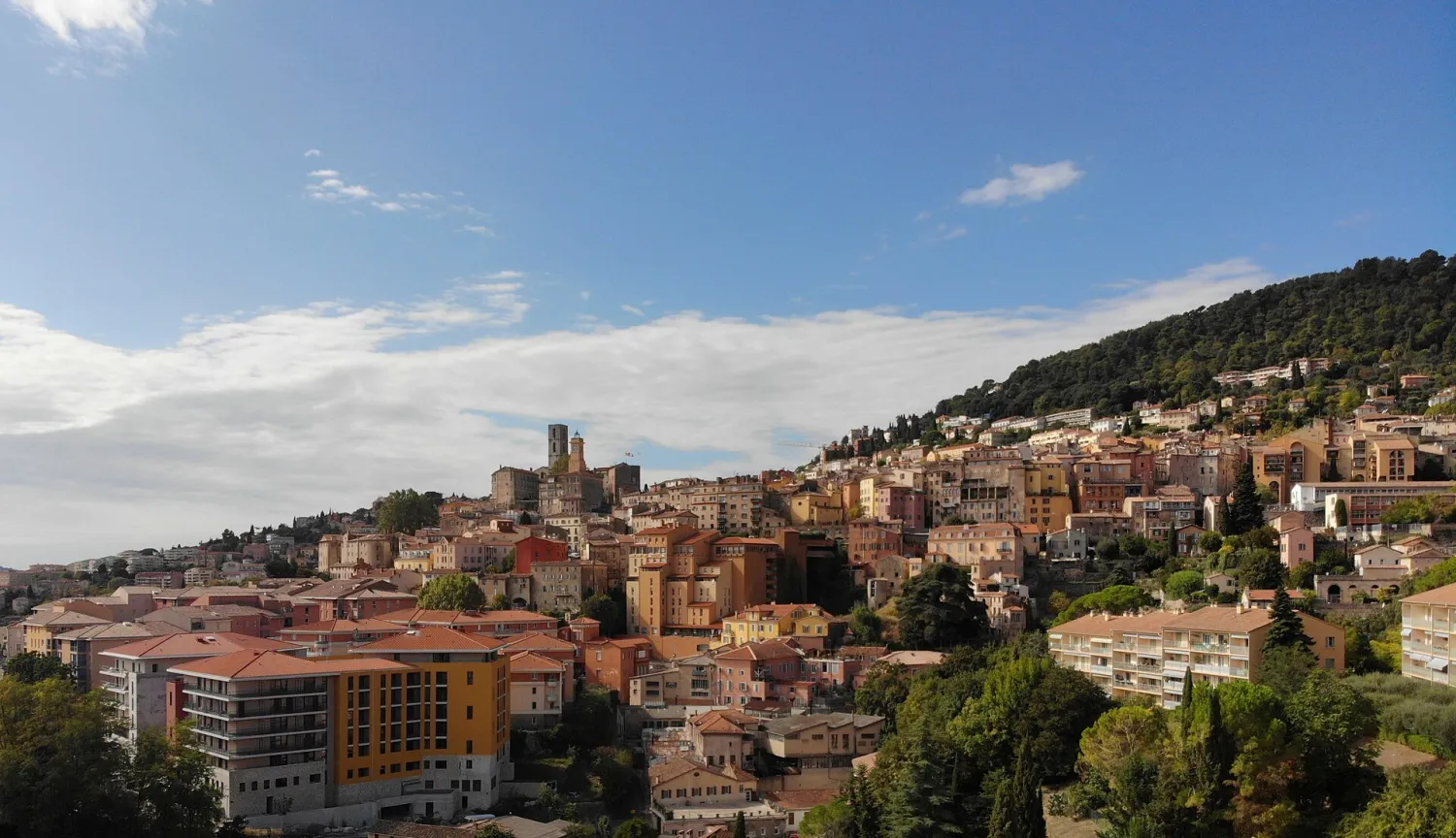 Vue de Grasse (Alpes-Maritimes) - état des risques et pollutions (ERP)