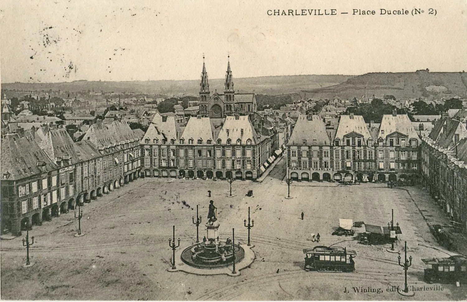 Vue de Charleville-Mézières - Ardennes (08), état des risques (ERP)