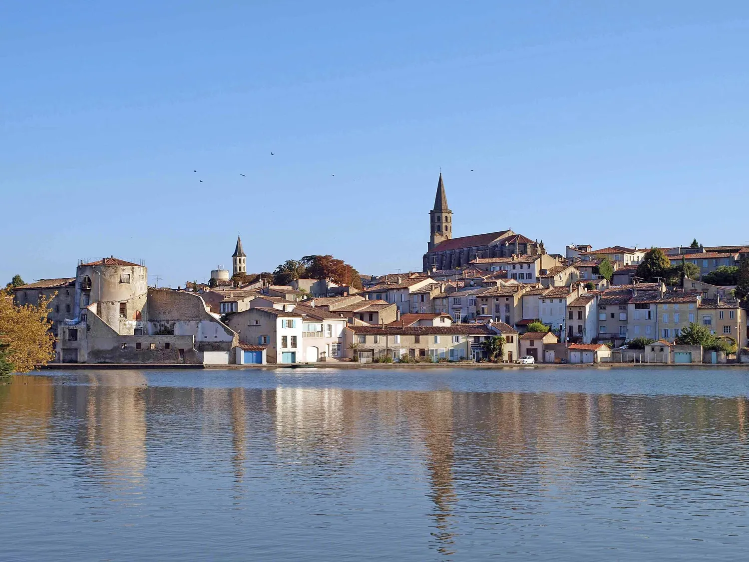 Vue de Castelnaudary (Aude) - état des risques et pollutions (ERP)