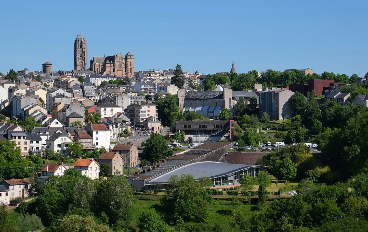Vue de Rodez - Aveyron (12), état des risques (ERP)