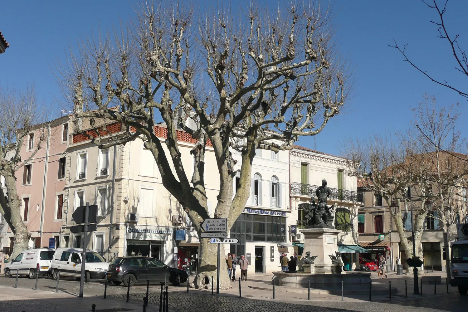 Vue de Châteaurenard (Bouches-du-Rhône) - état des risques et pollutions (ERP)