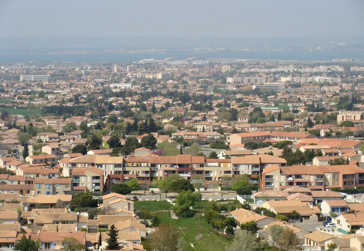 Vue de Gignac-la-Nerthe (Bouches-du-Rhône) - état des risques et pollutions (ERP)