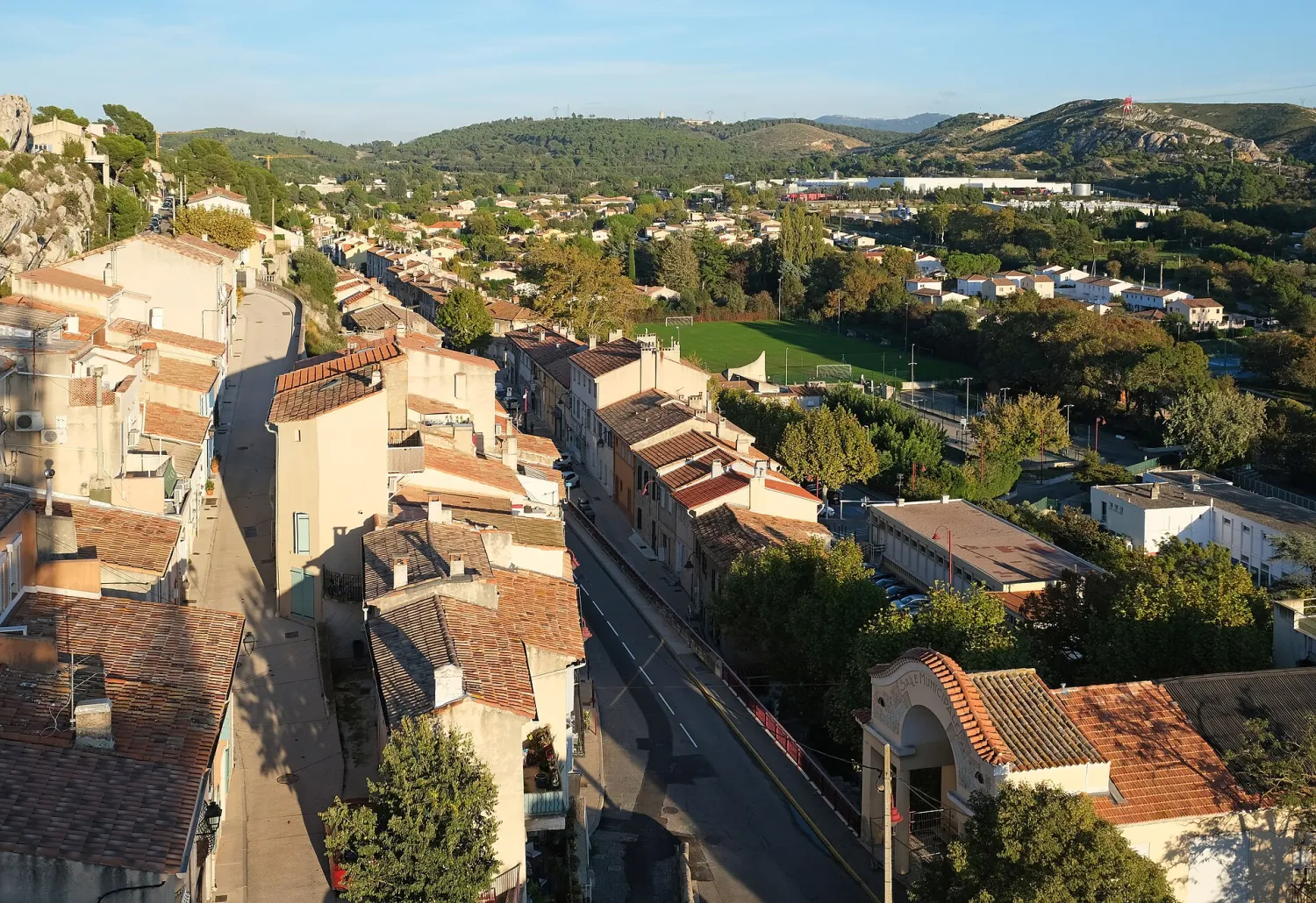 Vue de Les Pennes-Mirabeau (Bouches-du-Rhône) - état des risques et pollutions (ERP)