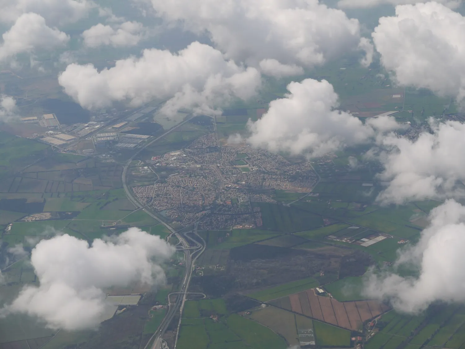 Vue de Saint-Martin-de-Crau (Bouches-du-Rhône) - état des risques et pollutions (ERP)