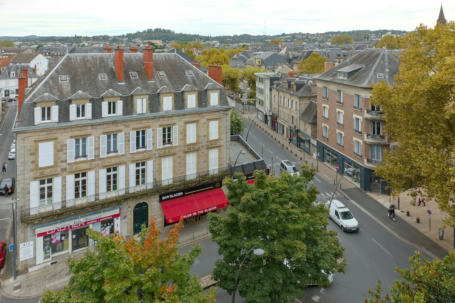 Vue de Brive-la-Gaillarde (Corrèze) - état des risques et pollutions (ERP)
