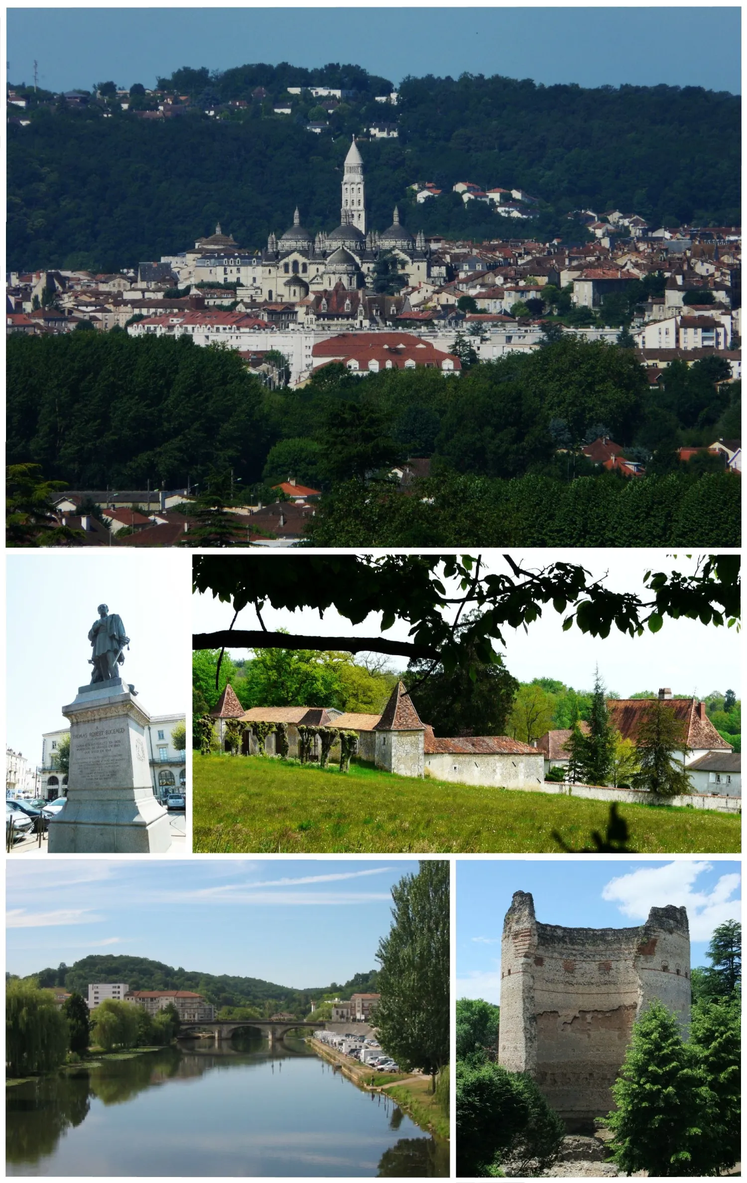 Vue de Périgueux (Dordogne) - état des risques et pollutions (ERP)