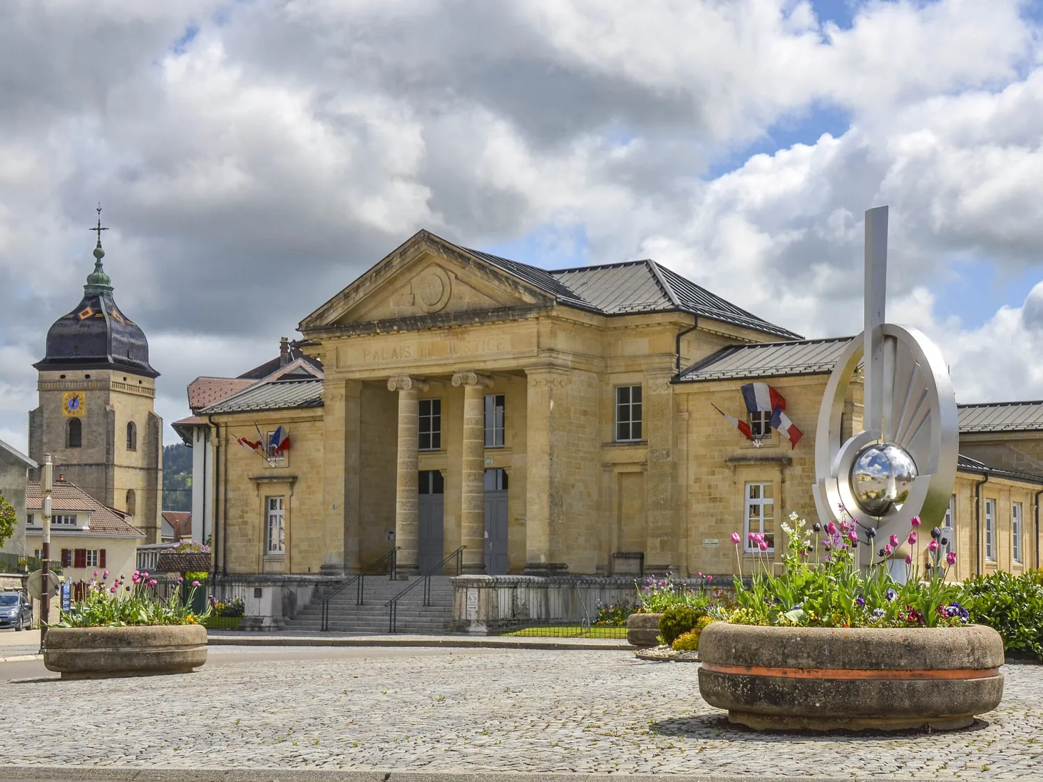 Vue de Pontarlier (Doubs) - état des risques et pollutions (ERP)