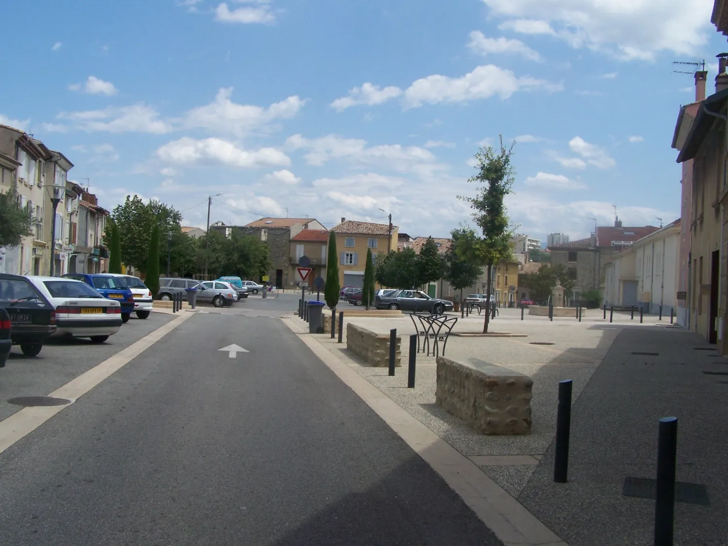 Vue de Bourg-lès-Valence (Drôme) - état des risques et pollutions (ERP)