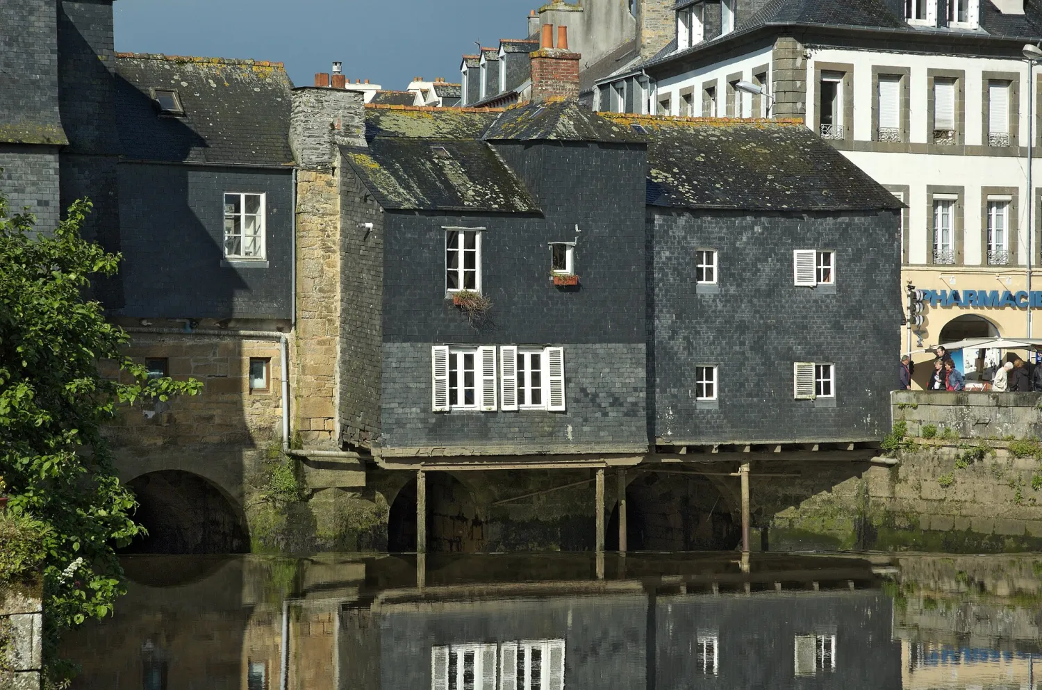 Vue de Landerneau (Finistère) - état des risques et pollutions (ERP)