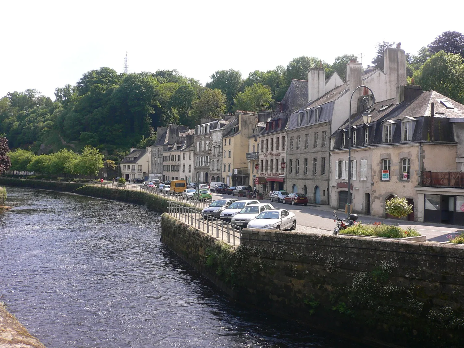 Vue de Quimperlé (Finistère) - état des risques et pollutions (ERP)