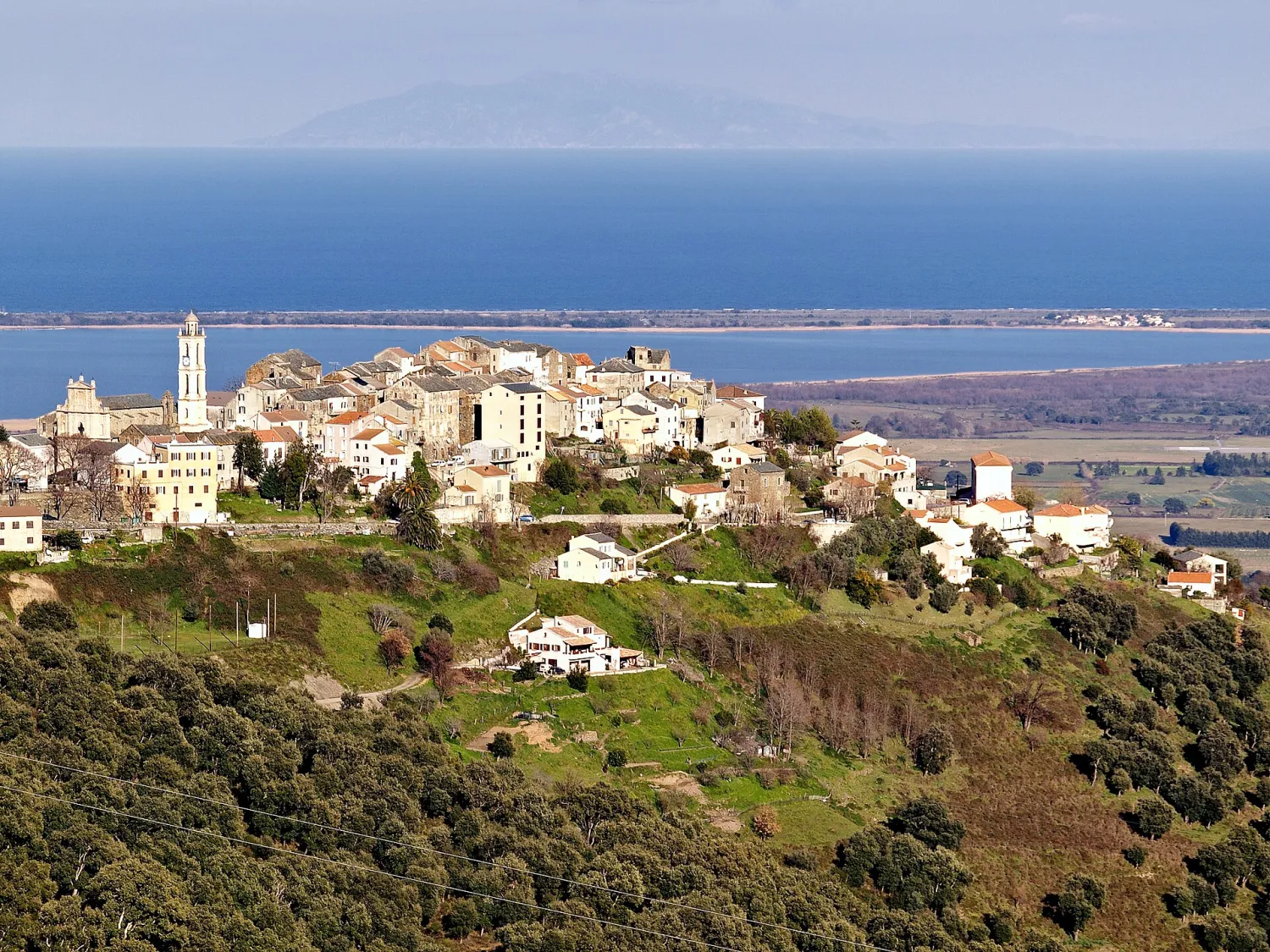 Vue de Borgo (Haute-Corse) - état des risques et pollutions (ERP)