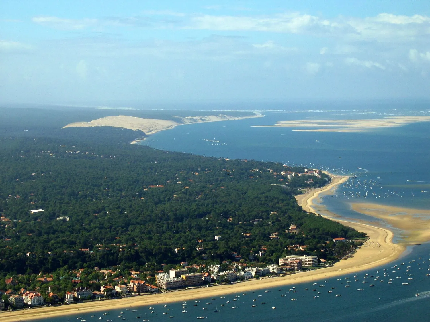 Vue de Arcachon (Gironde) - état des risques et pollutions (ERP)