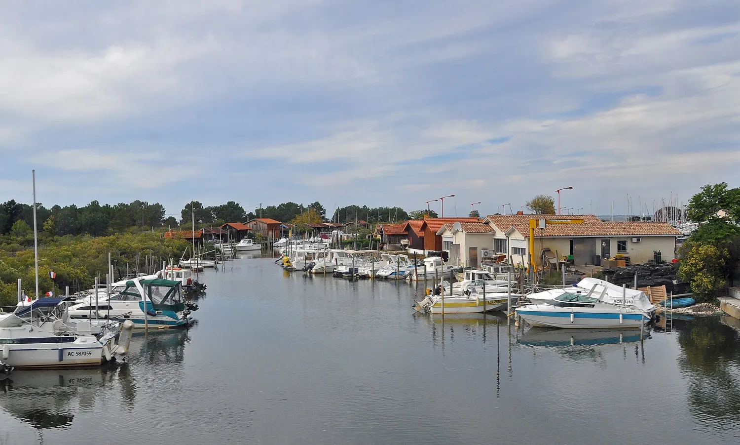 Vue de Gujan-Mestras (Gironde) - état des risques et pollutions (ERP)