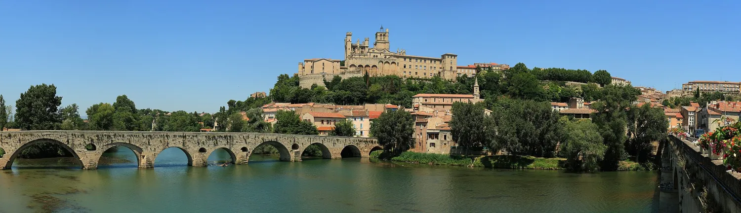 Vue de Béziers (Hérault) - état des risques et pollutions (ERP)