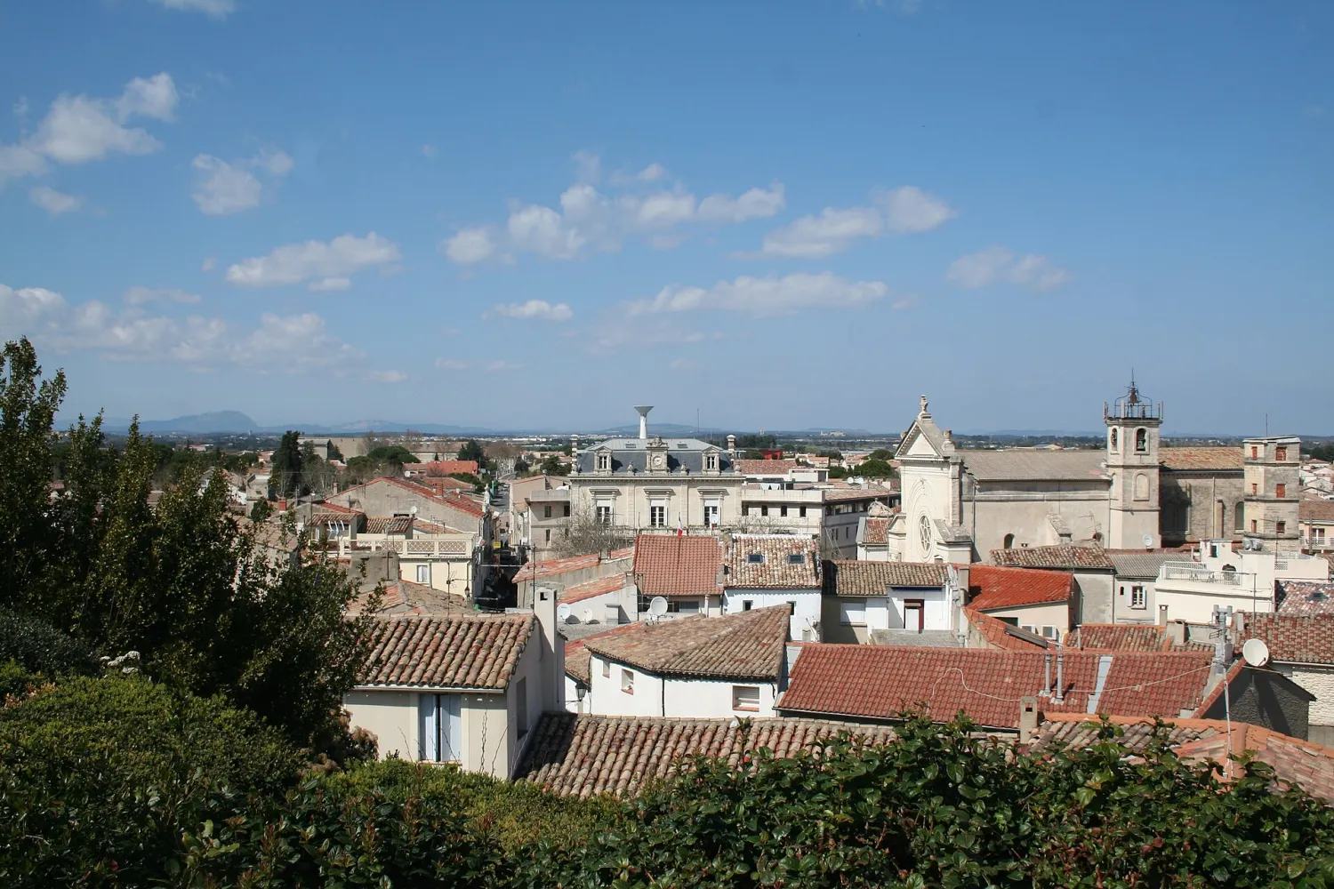 Vue de Mauguio (Hérault) - état des risques et pollutions (ERP)