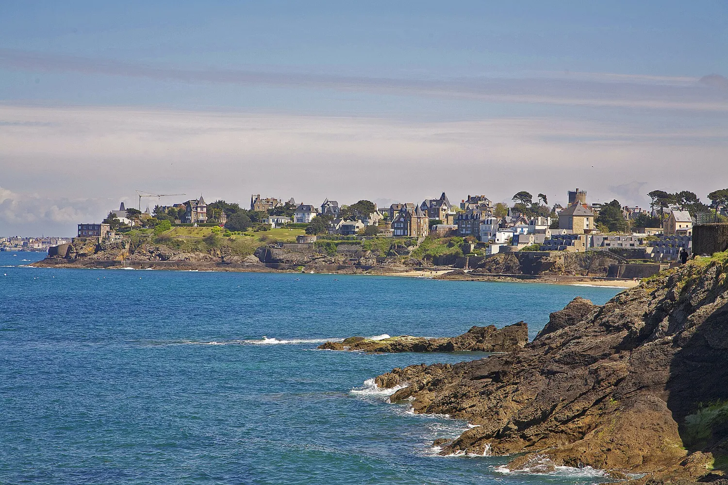 Vue de Dinard (Ille-et-Vilaine) - état des risques et pollutions (ERP)