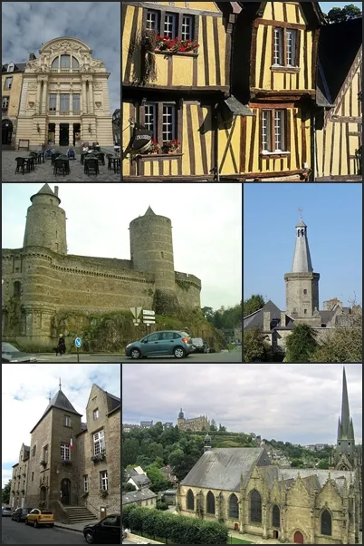 Vue de Fougères (Ille-et-Vilaine) - état des risques et pollutions (ERP)