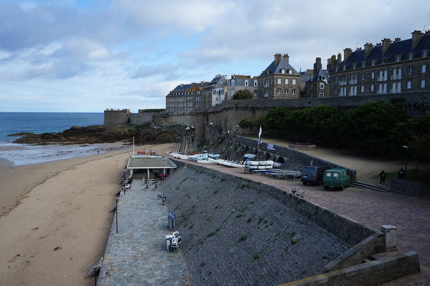 Vue de Saint-Malo (Ille-et-Vilaine) - état des risques et pollutions (ERP)