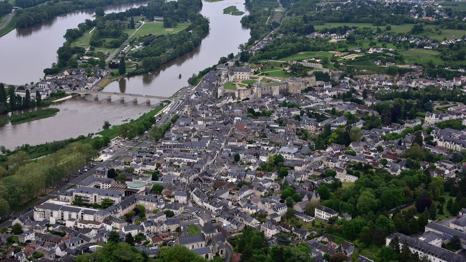 Vue de Amboise (Indre-et-Loire) - état des risques et pollutions (ERP)