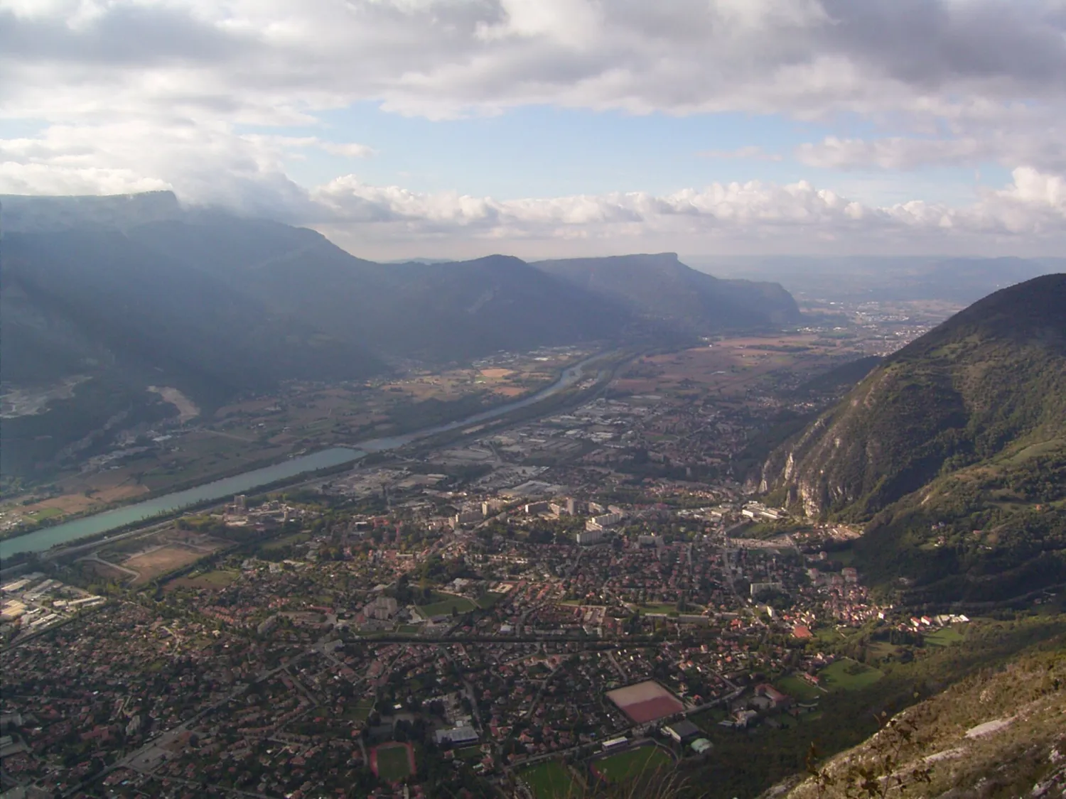 Vue de Saint-Égrève (Isère) - état des risques et pollutions (ERP)