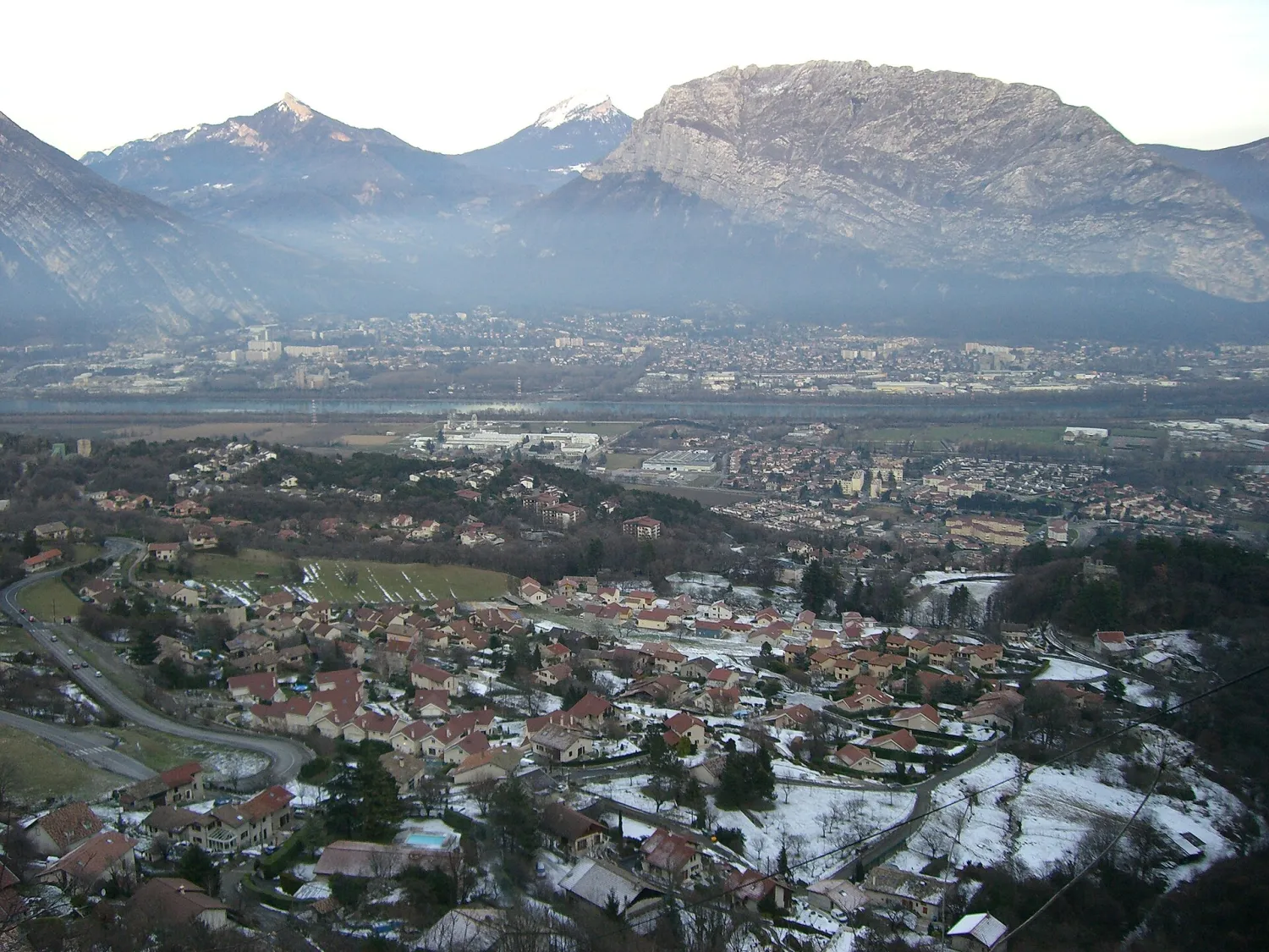 Vue de Sassenage (Isère) - état des risques et pollutions (ERP)