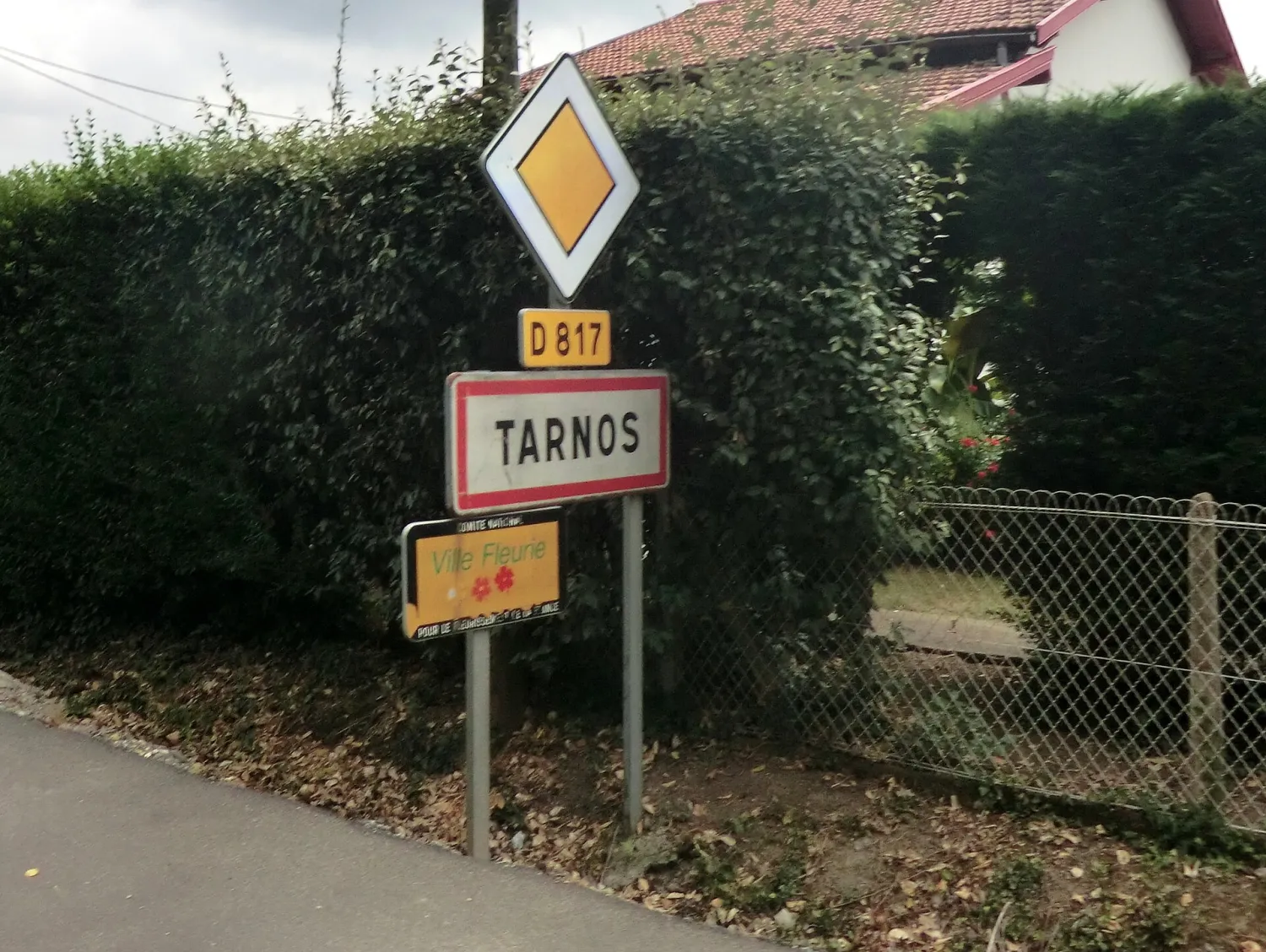 Vue de Tarnos (Landes) - état des risques et pollutions (ERP)