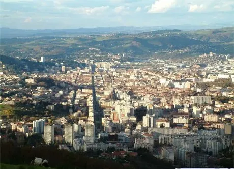 Vue de Saint-Étienne - Loire (42), état des risques (ERP)