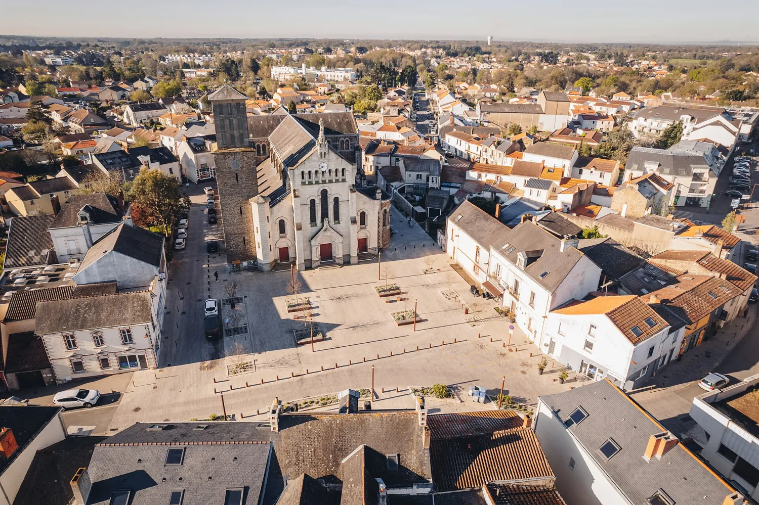 Vue de Bouguenais (Loire-Atlantique) - état des risques et pollutions (ERP)