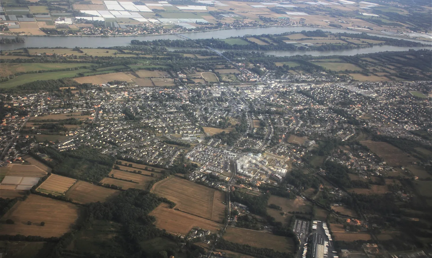 Vue de Thouaré-sur-Loire (Loire-Atlantique) - état des risques et pollutions (ERP)