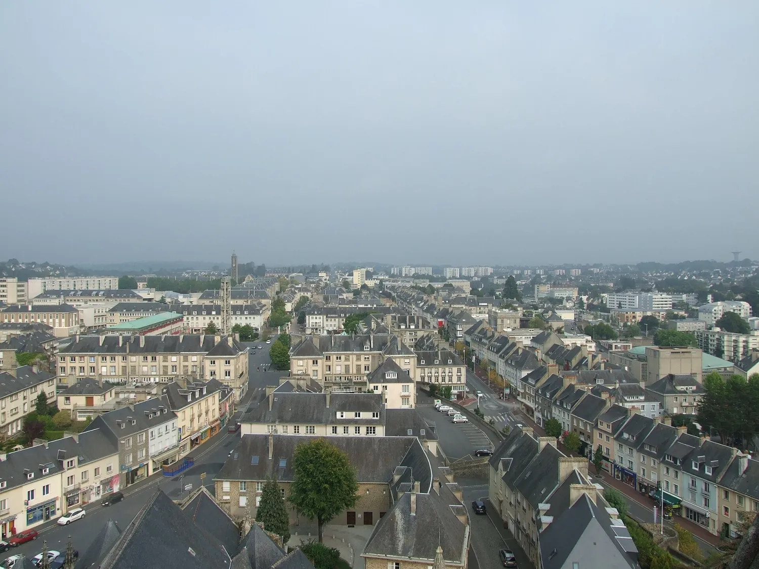 Vue de Saint-Lô (Manche) - état des risques et pollutions (ERP)