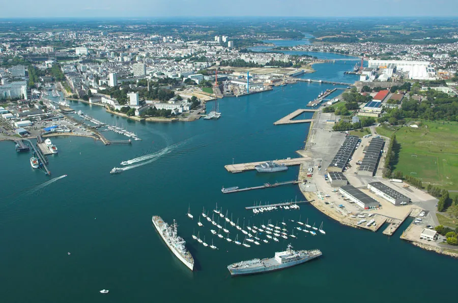 Vue de Lorient (Morbihan) - état des risques et pollutions (ERP)