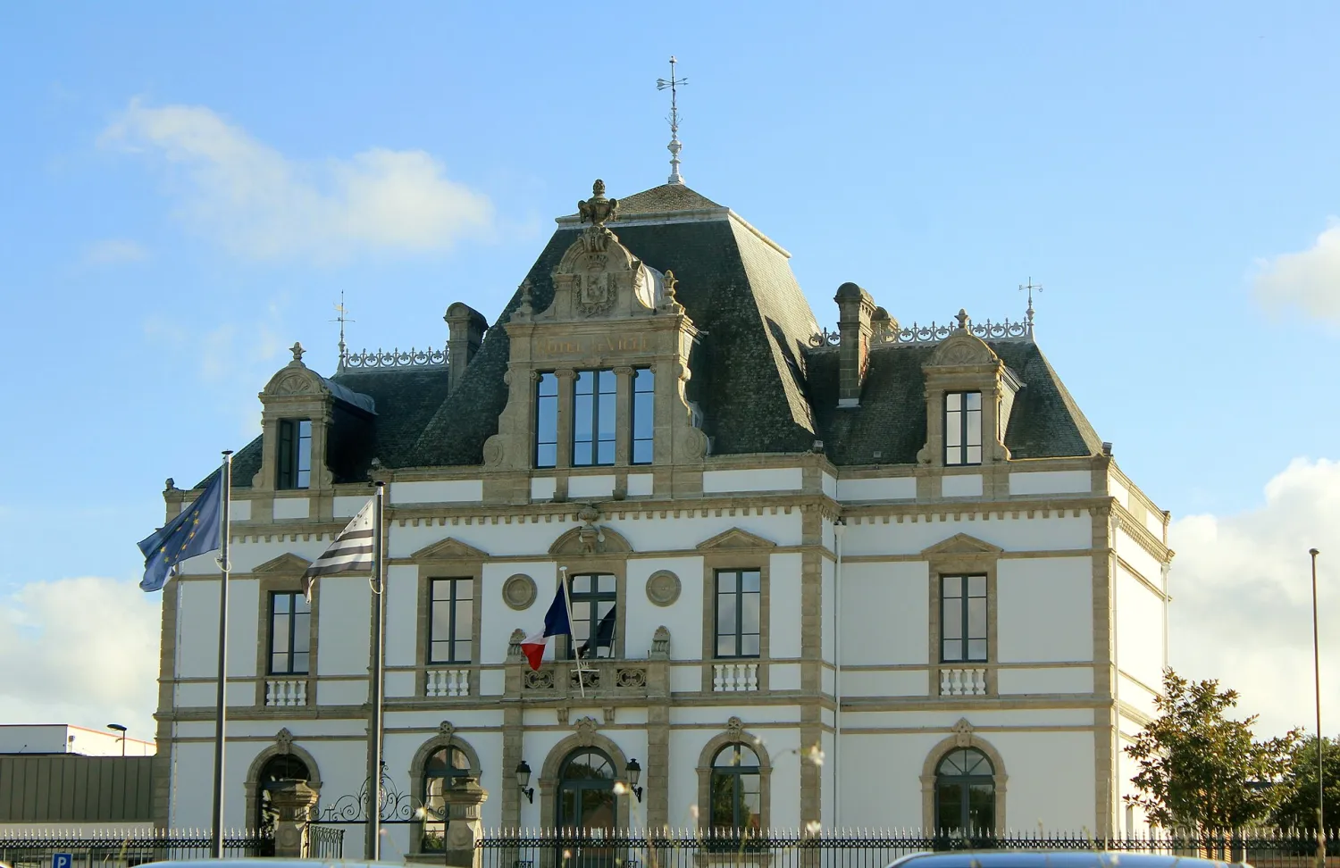 Vue de Ploërmel (Morbihan) - état des risques et pollutions (ERP)