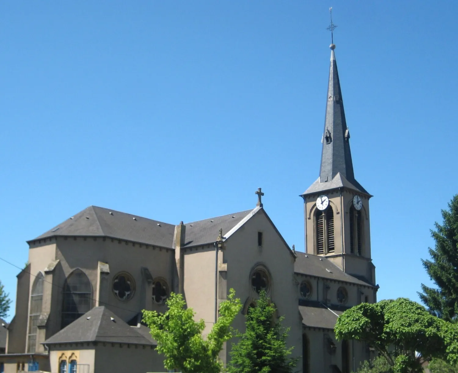 Vue de Florange (Moselle) - état des risques et pollutions (ERP)