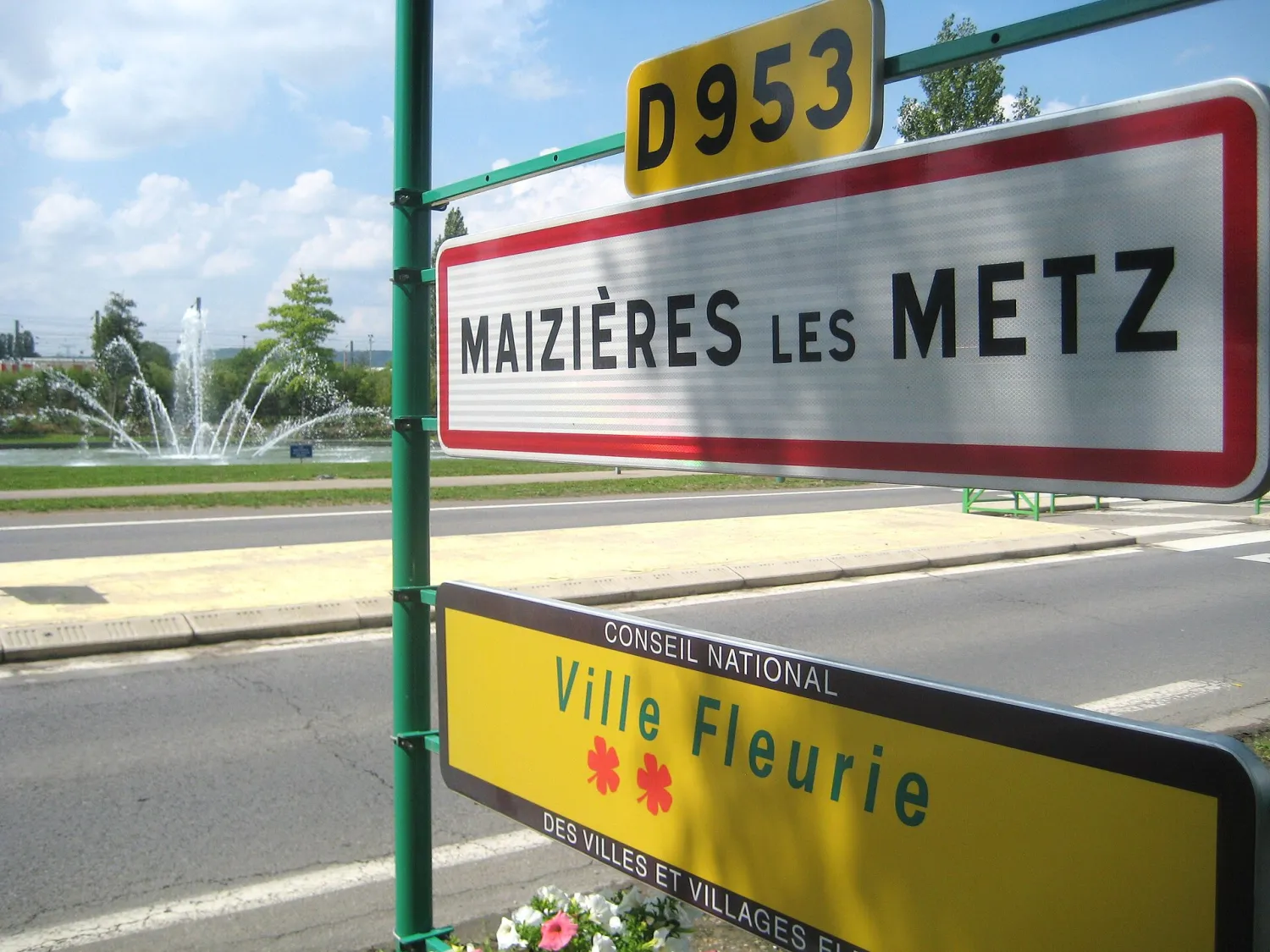Vue de Maizières-lès-Metz (Moselle) - état des risques et pollutions (ERP)