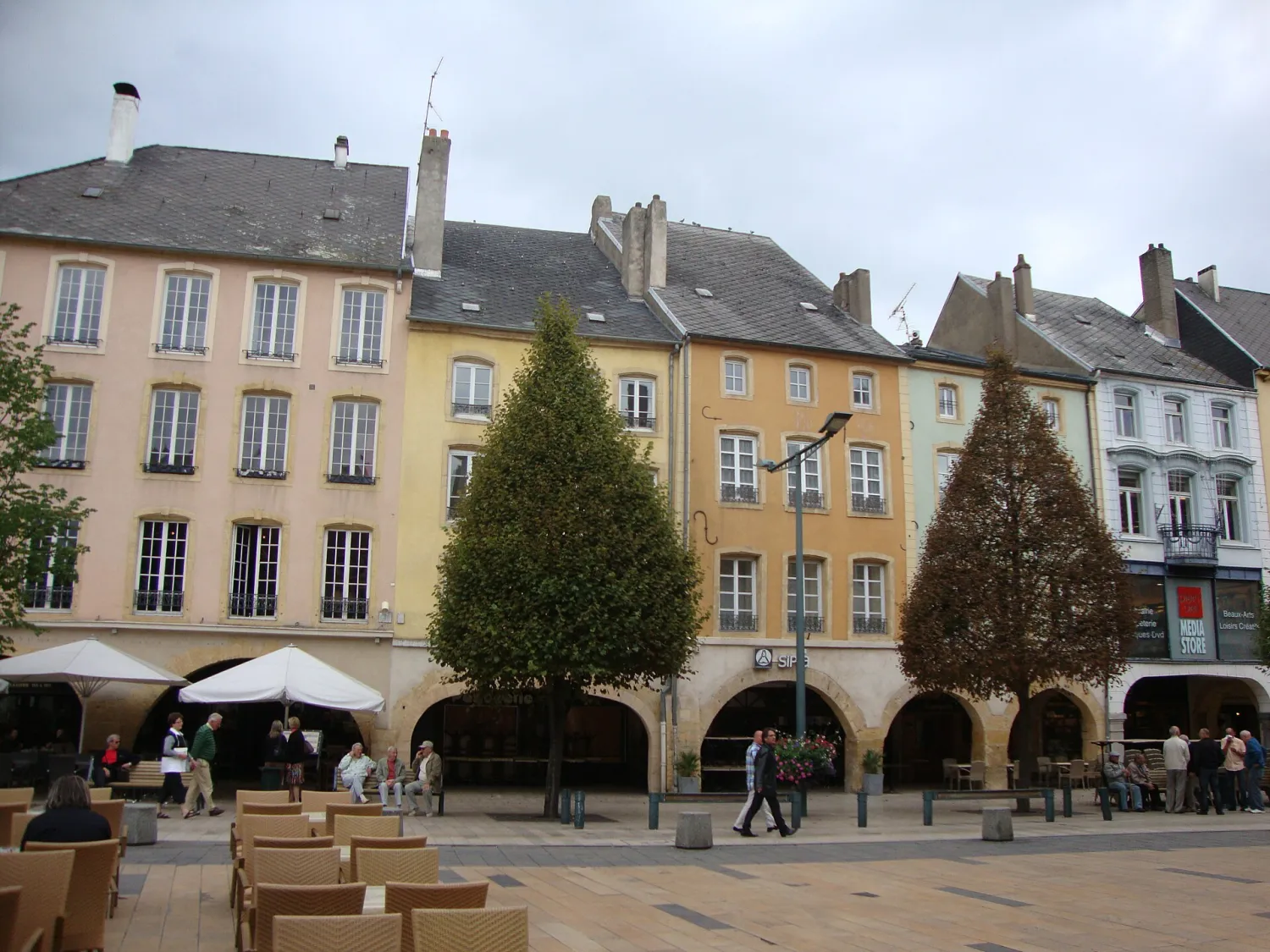 Vue de Thionville (Moselle) - état des risques et pollutions (ERP)