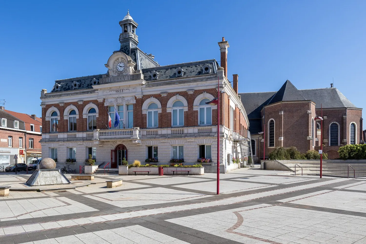 Vue de Somain (Nord) - état des risques et pollutions (ERP)