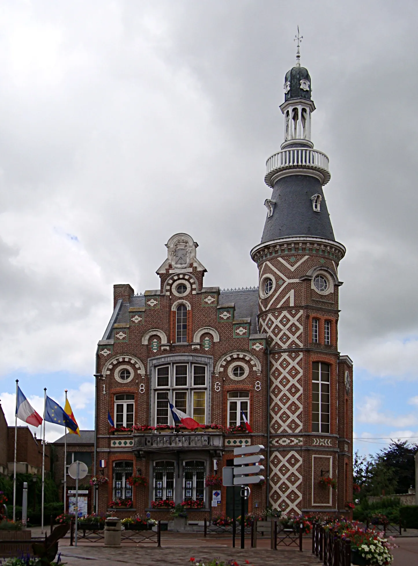 Vue de Wambrechies (Nord) - état des risques et pollutions (ERP)