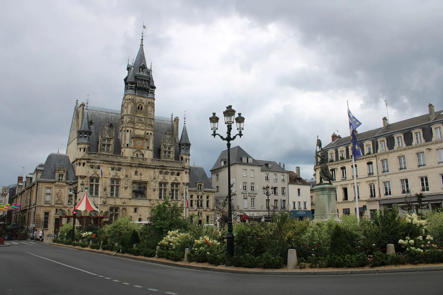 Vue de Compiègne (Oise) - état des risques et pollutions (ERP)