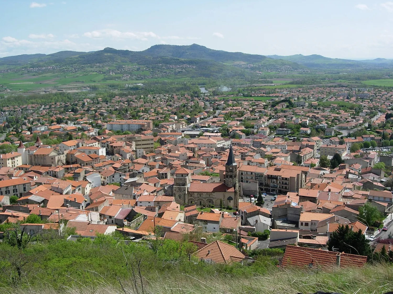 Vue de Cournon-d'Auvergne (Puy-de-Dôme) - état des risques et pollutions (ERP)