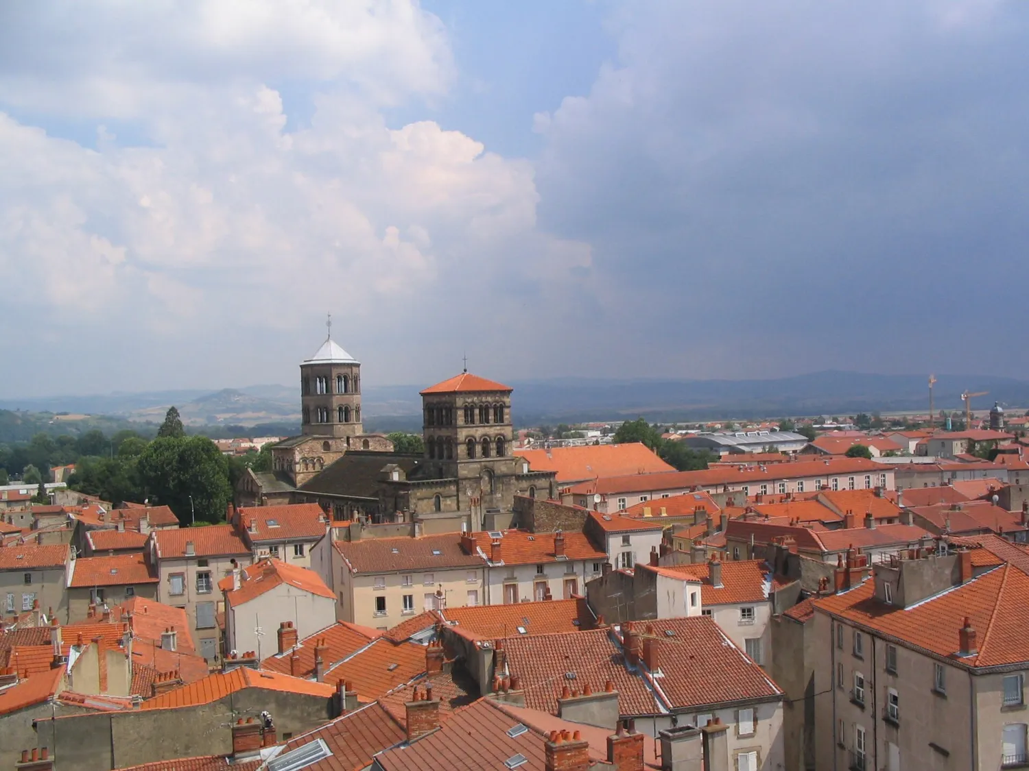 Vue de Issoire (Puy-de-Dôme) - état des risques et pollutions (ERP)