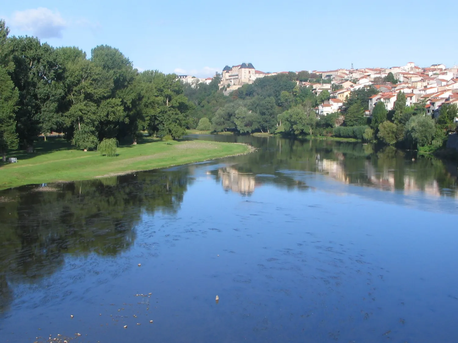 Vue de Pont-du-Château (Puy-de-Dôme) - état des risques et pollutions (ERP)