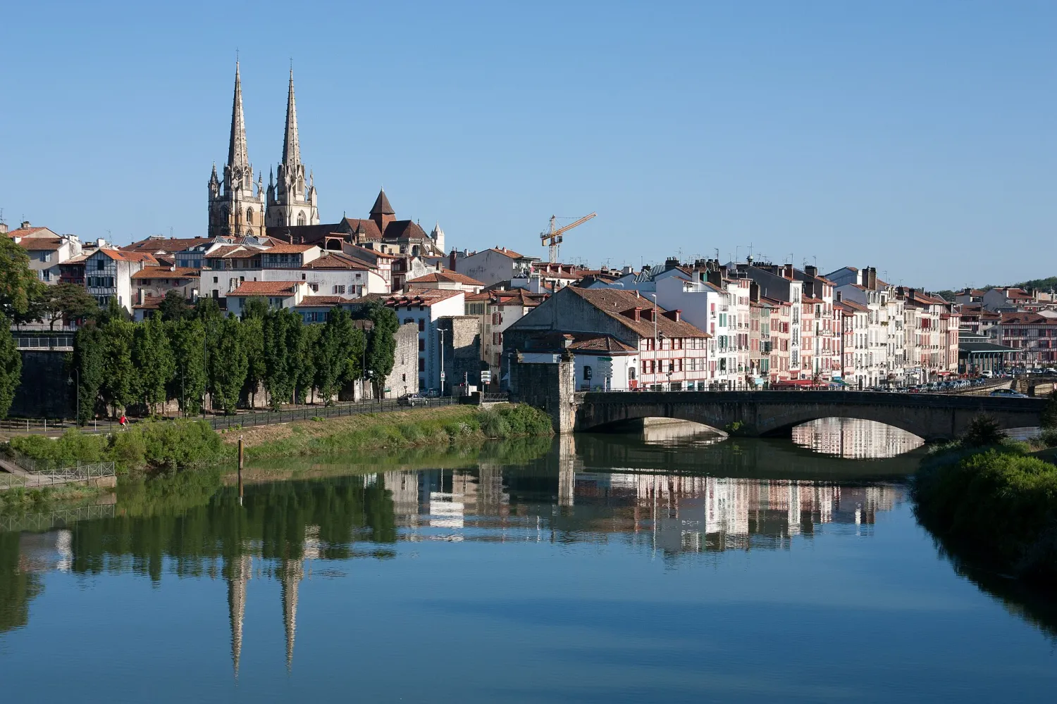 Vue de Bayonne (Pyrénées-Atlantiques) - état des risques et pollutions (ERP)