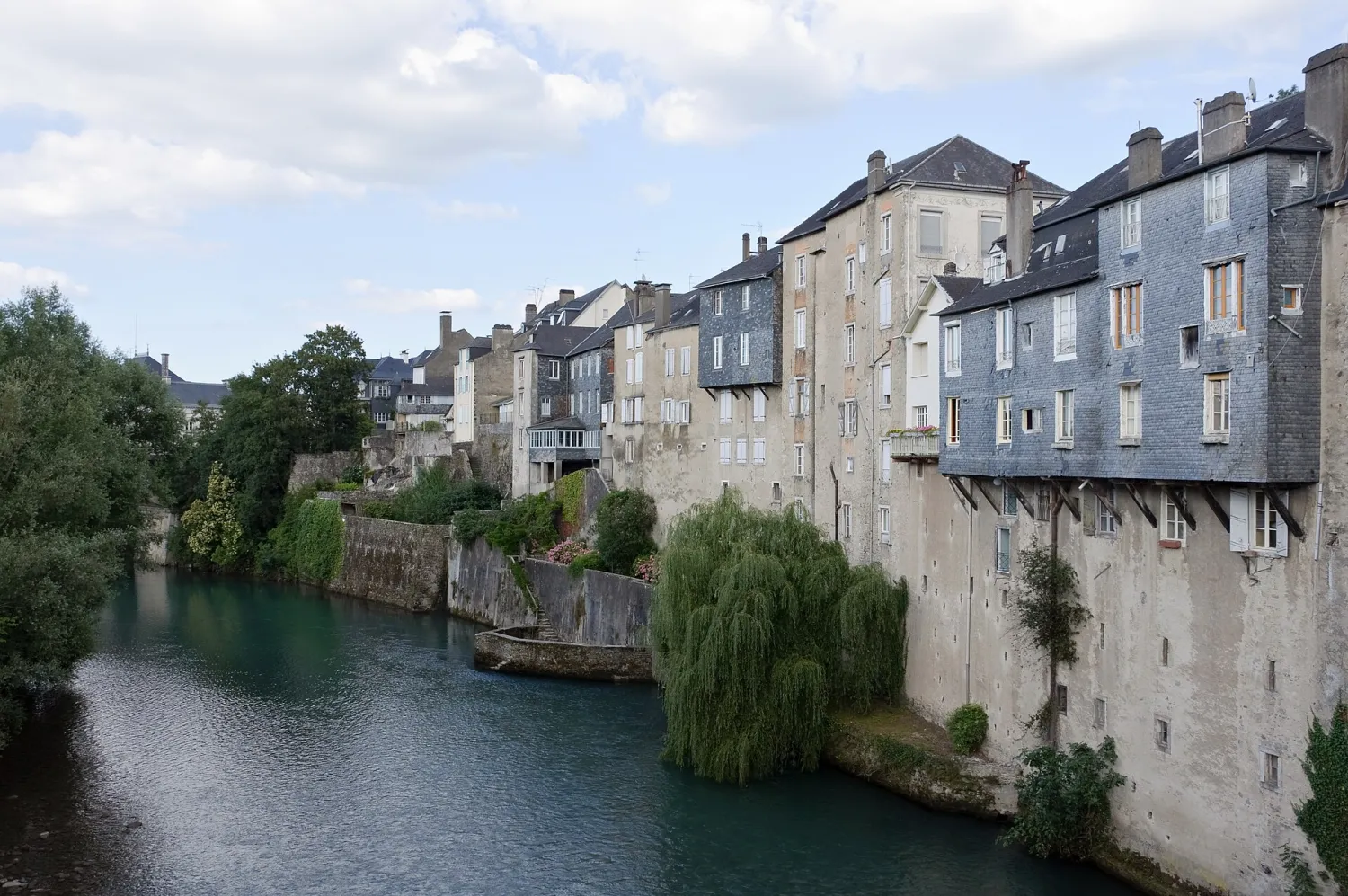 Vue de Oloron-Sainte-Marie (Pyrénées-Atlantiques) - état des risques et pollutions (ERP)