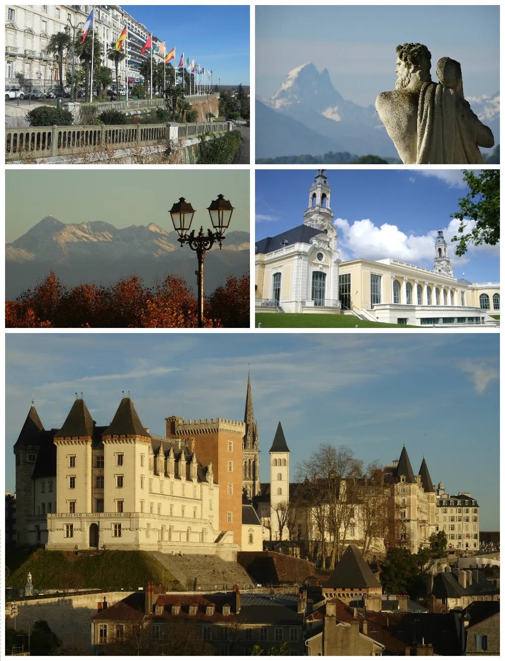 Vue de Pau (Pyrénées-Atlantiques) - état des risques et pollutions (ERP)