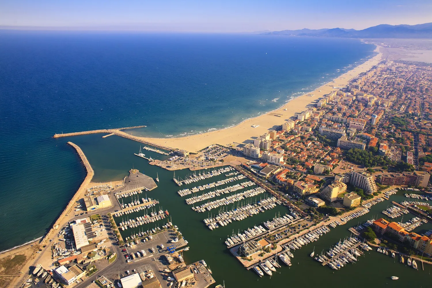 Vue de Canet-en-Roussillon (Pyrénées-Orientales) - état des risques et pollutions (ERP)